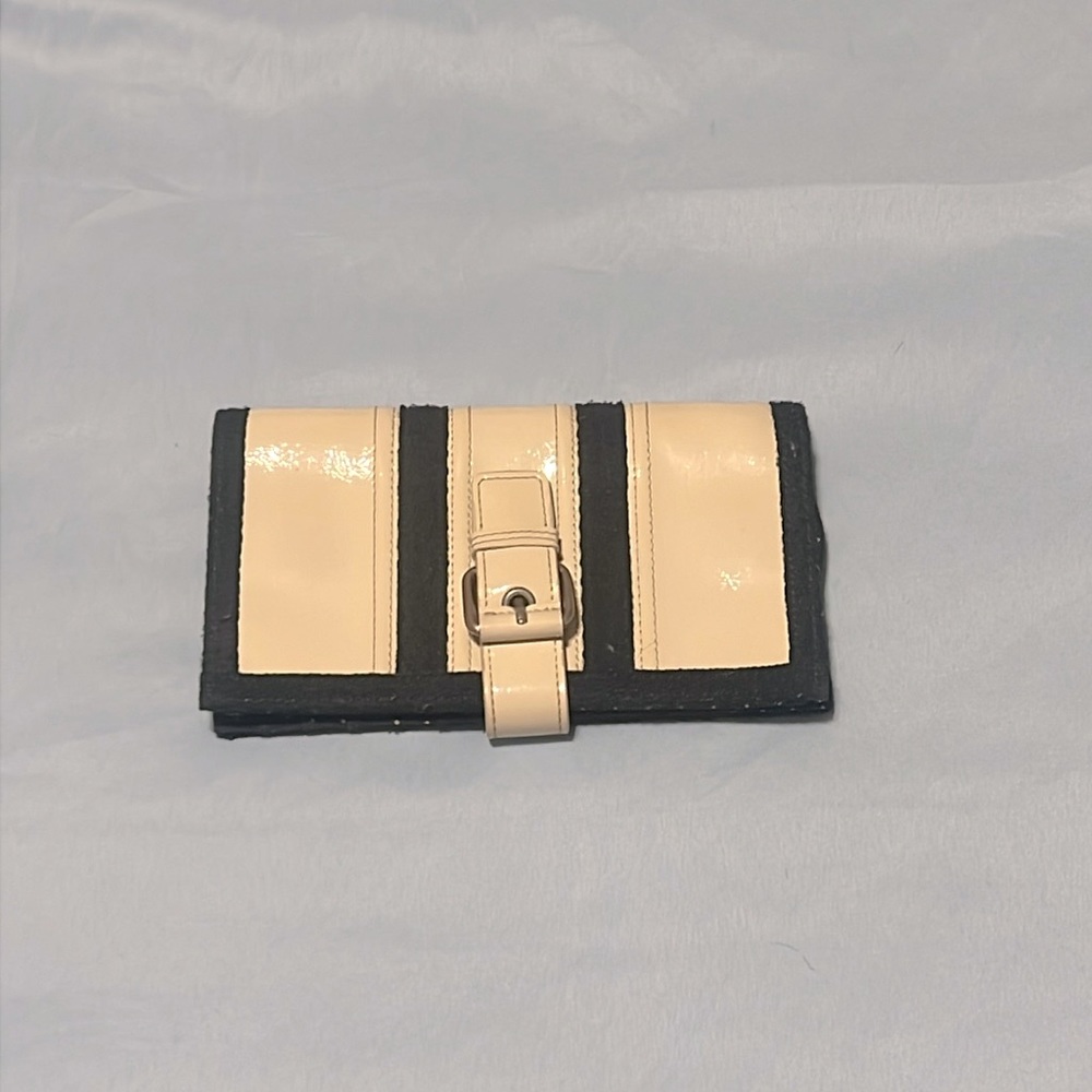 Black and Creme Wallet